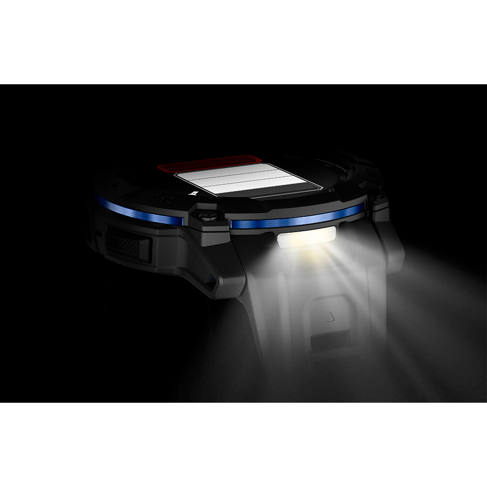 Relógio Garmin Instinct ® 3 Supernova AMOLED Preto e Azul - 50 mm