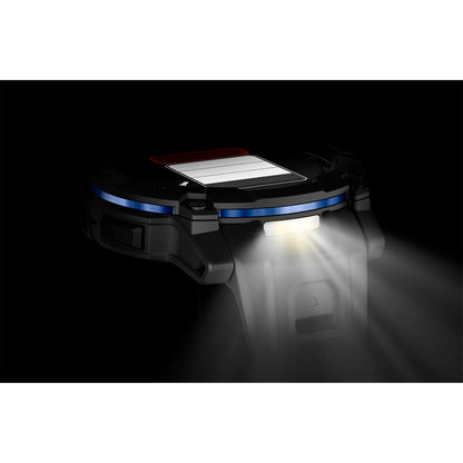 Relógio Garmin Instinct ® 3 Supernova AMOLED Preto e Azul - 50 mm