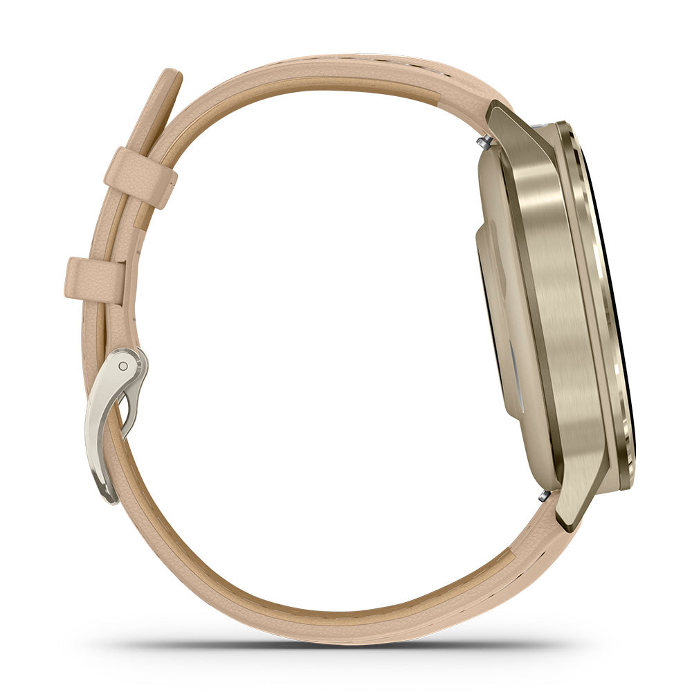 Relógio Garmin Venu ® 4 Ouro e Areia - 41 mm