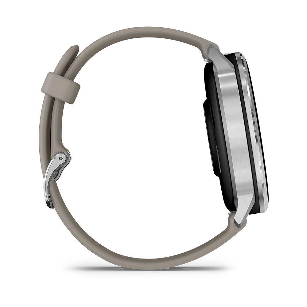 Relógio Garmin Venu ® 4 Prata e Cinza - 45 mm