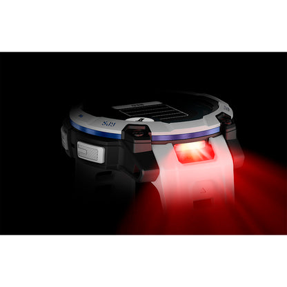 Relógio Garmin Instinct ® 3 Supernova Solar Branco e Azul - 45 mm