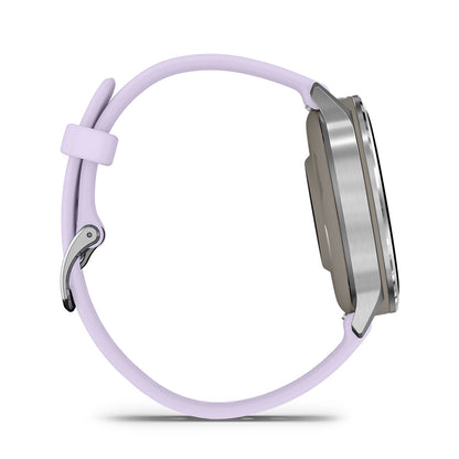 Relógio Garmin Venu ® 4 Prata e Lavanda - 41 mm