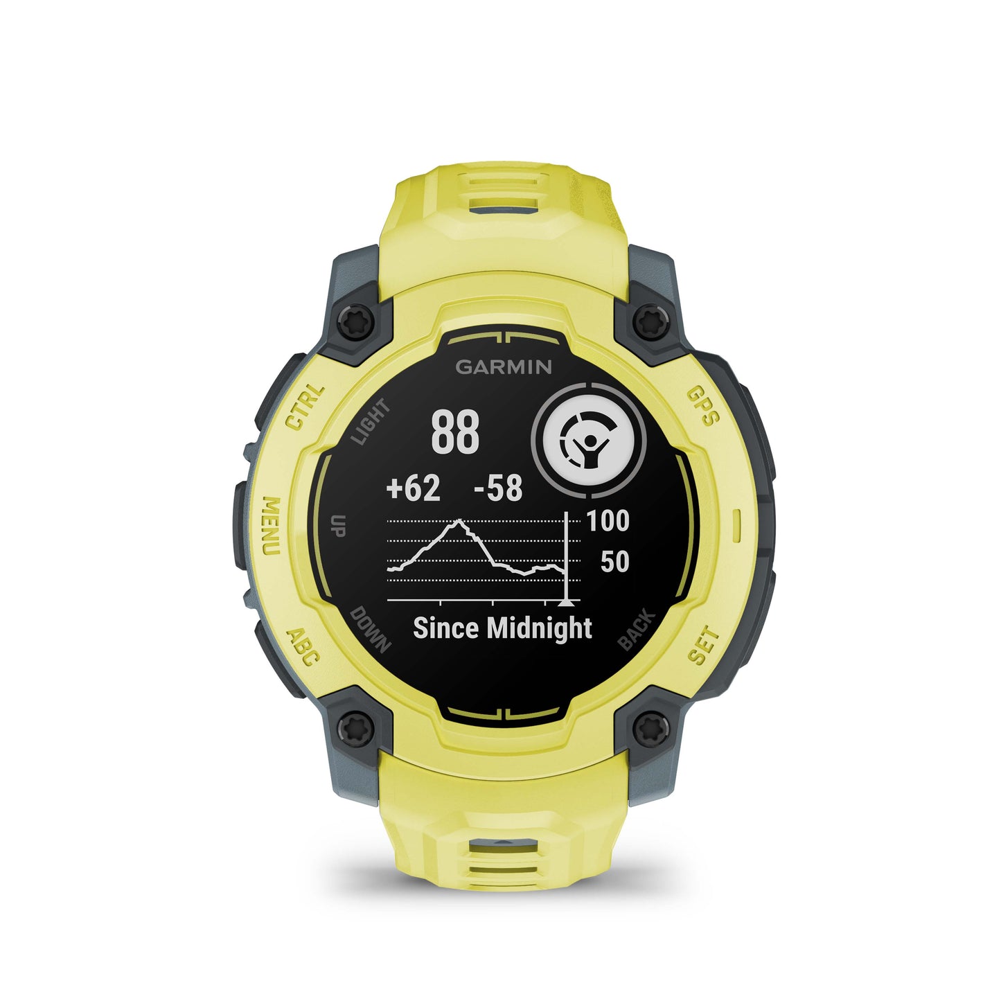 Relógio Garmin Instinct ® E Verde e Cinza - 45 mm