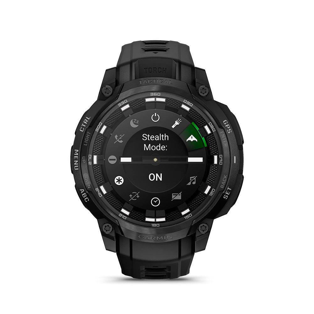 Relógio Garmin Instinct ® Crossover AMOLED Edição Tática Preto