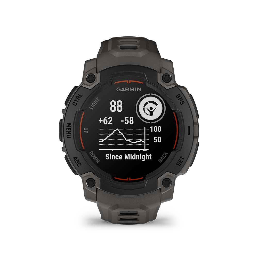 Relógio Garmin Instinct ® E Preto e Grafite - 45 mm