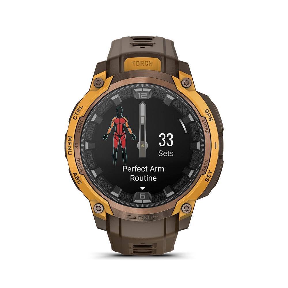 Relógio Garmin Instinct ® Crossover AMOLED Bronze