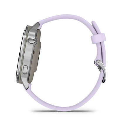 Relógio Garmin Venu ® 4 Prata e Lavanda - 41 mm