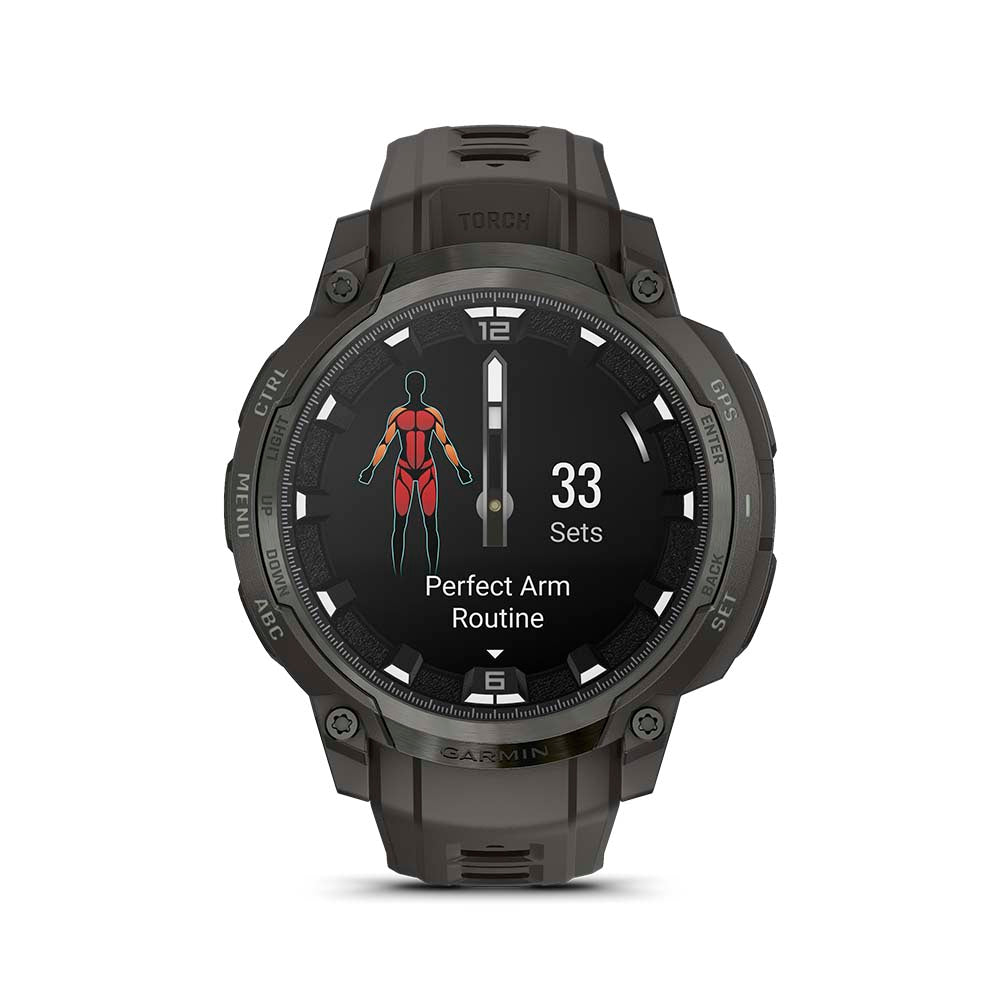 Relógio Garmin Instinct ® Crossover AMOLED Carvão
