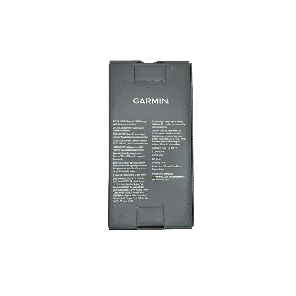 Outlet Relógio Garmin Forerunner ® 165 Cinza e Branco