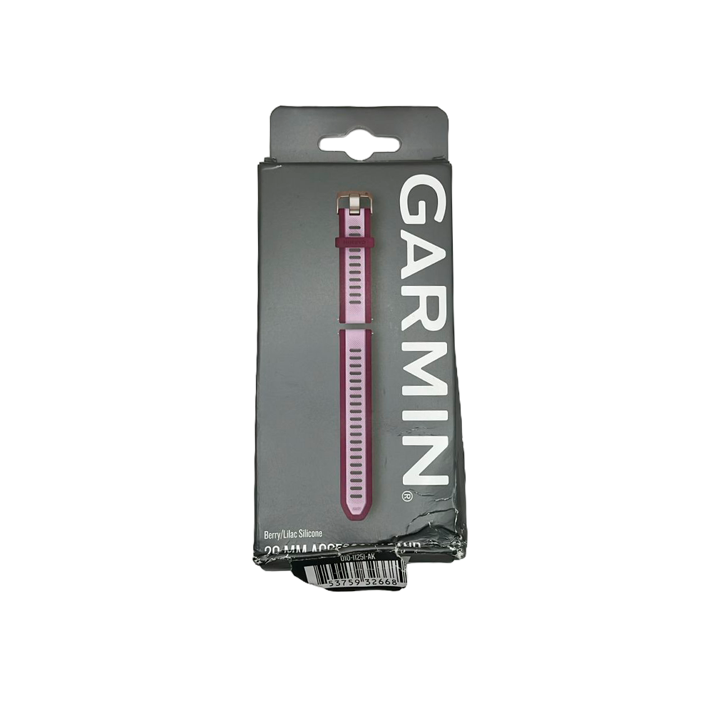 Outlet Pulseira Garmin Quick Release 20 mm Cereja e Lilás Silicone