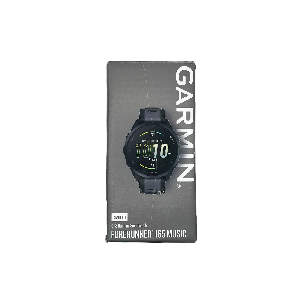 Outlet Relógio Garmin Forerunner 165 Music Preto e Cinza