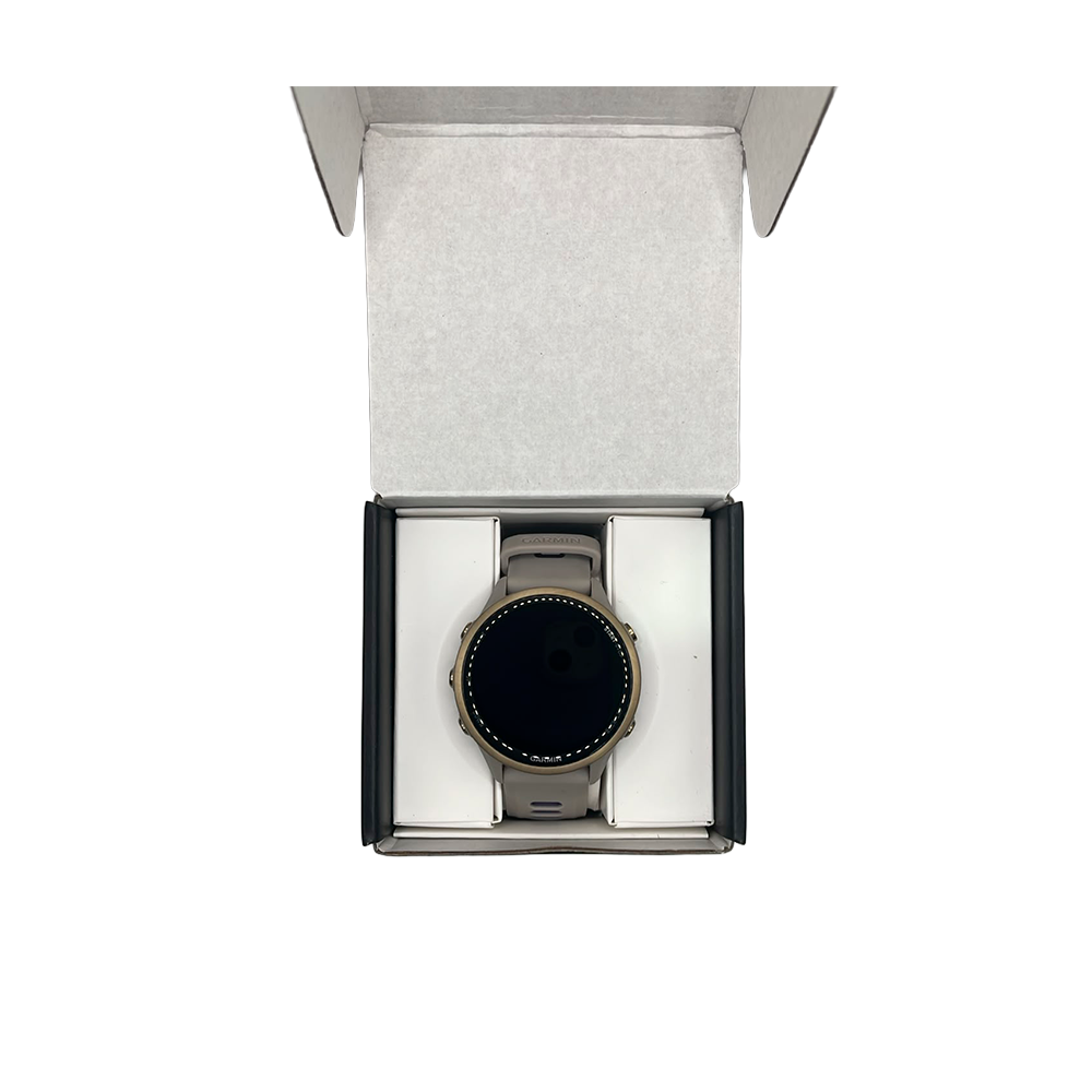 Outlet Relógio Garmin Forerunner ® 970 Titânio e Cinza Francês/Índigo