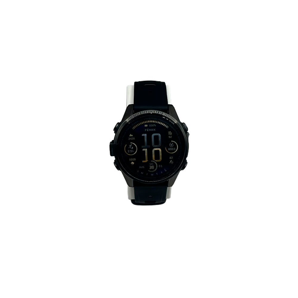 Outlet Relógio Garmin fēnix ® 8S Safira Carbon Gray DLC Titânio Preto e Cinza