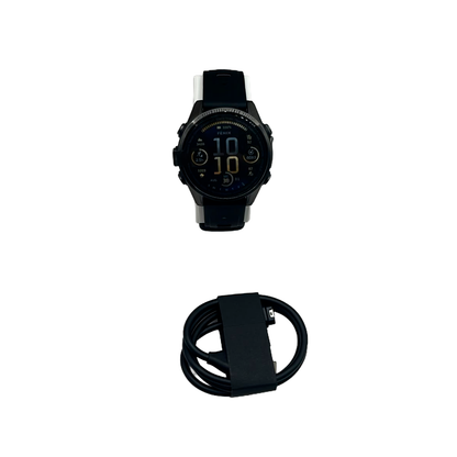 Outlet Relógio Garmin fēnix ® 8S Safira Carbon Gray DLC Titânio Preto e Cinza