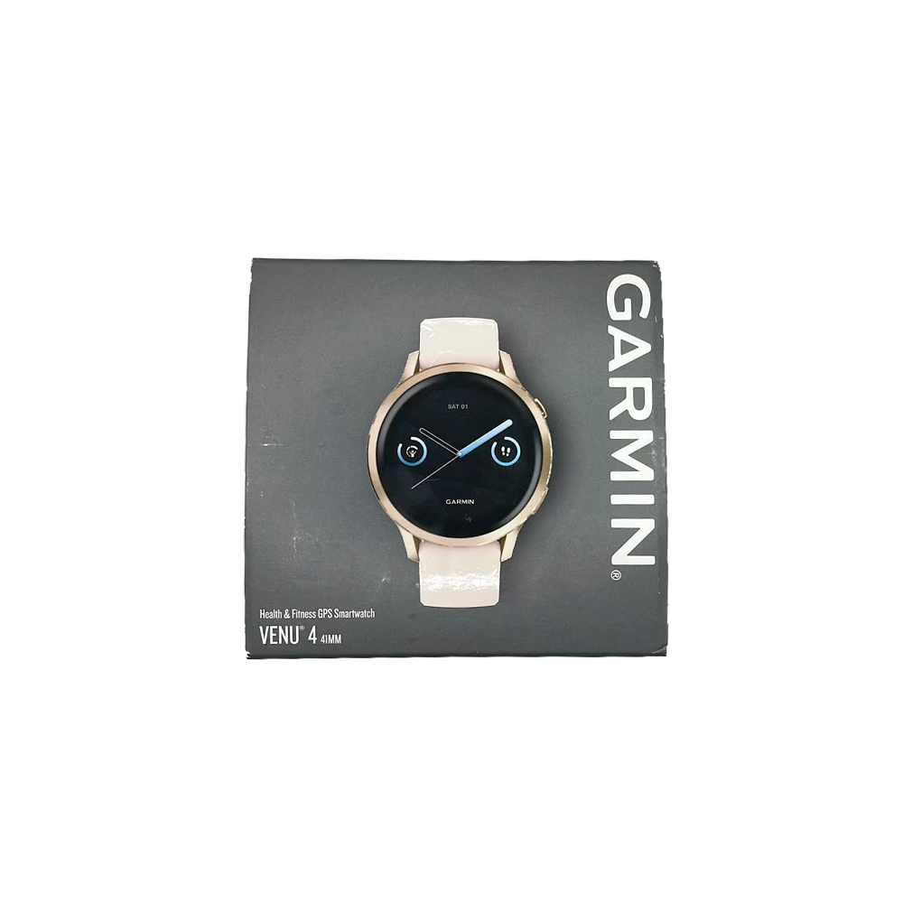 Outlet Relógio Garmin Venu 4 Ouro Lunar e Marfim - 41 mm