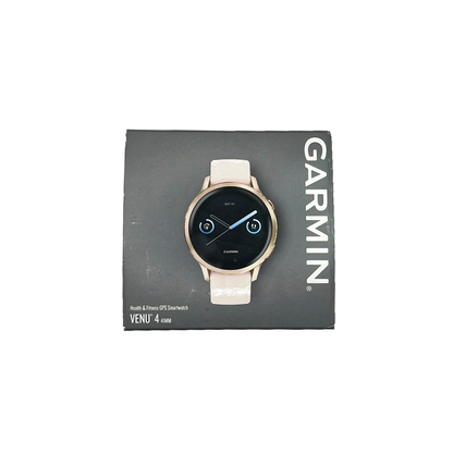 Outlet Relógio Garmin Venu 4 Ouro Lunar e Marfim - 41 mm