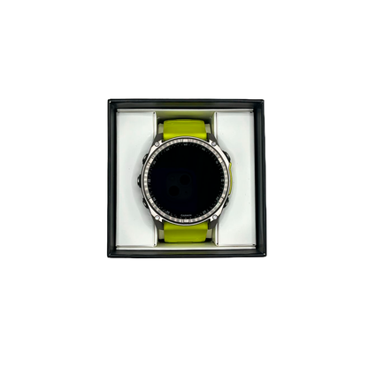 Outlet Relógio Garmin fēnix ® 8X Safira Solar Titânio e Amarelo