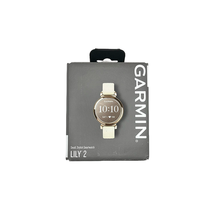 Outlet Relógio Garmin Lily ® 2 Sport Dourado e Branco