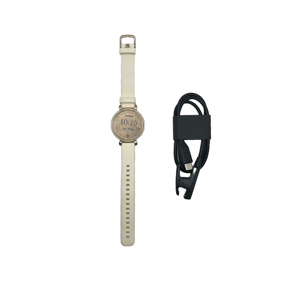 Outlet Relógio Garmin Lily ® 2 Sport Dourado e Branco