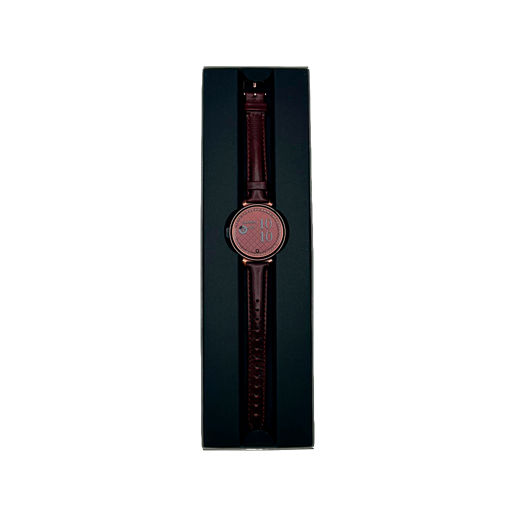 Outlet Relógio Garmin Lily 2 - Bronze com pulseira amora de couro