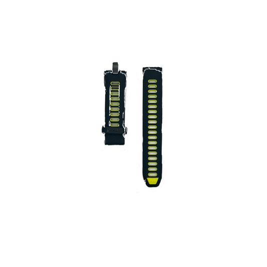 Outlet Pulseira Garmin Quick Release 18 mm Preto e Amarelo