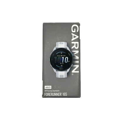 Outlet Relógio Garmin Forerunner 165 Cinza e Branco