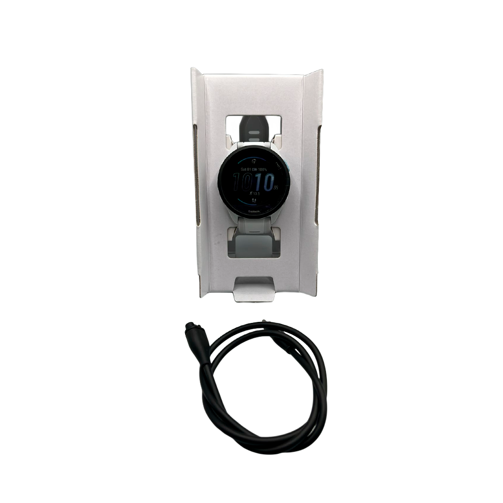 Outlet Relógio Garmin Forerunner 165 Cinza e Branco
