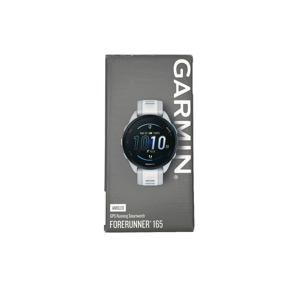 Outlet Relógio Garmin Forerunner 165 Cinza e Branco
