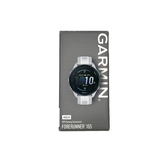 Outlet Relógio Garmin Forerunner 165 Cinza e Branco