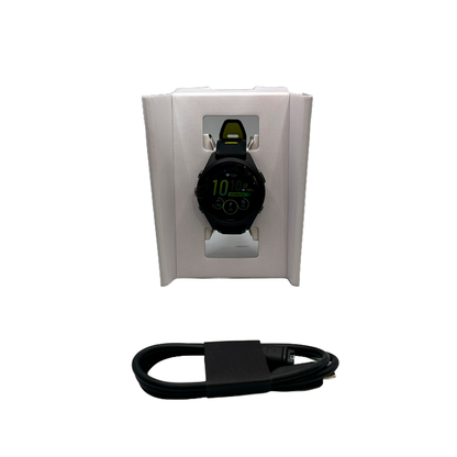 Outlet Relógio Garmin Forerunner 265S Music Preto com Amarelo