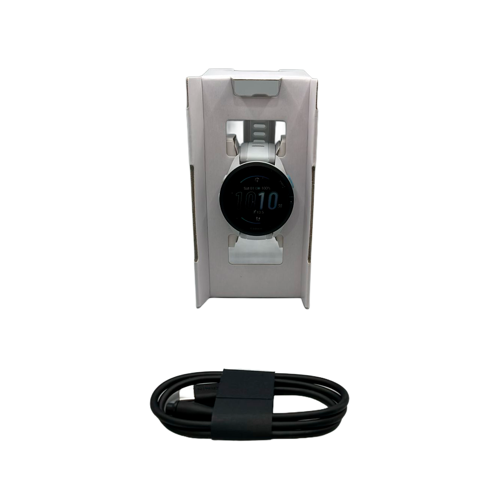 Outlet Relógio Garmin Forerunner 165 Cinza e Branco