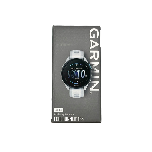Outlet Relógio Garmin Forerunner 165 Cinza e Branco