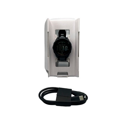 Outlet Relógio Garmin Forerunner 165 Preto e Cinza Ardósia