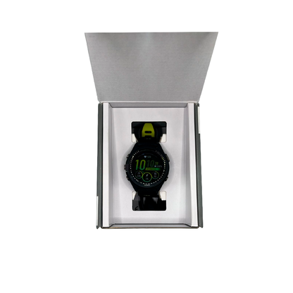 Outlet Relógio Garmin Forerunner 265S Music Preto com Amarelo