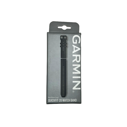 Outlet Pulseira Garmin QuickFit 20 para Fenix 5S/6S/ D2 Delta S Preta Silicone (grande)