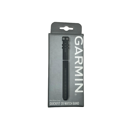 Outlet Pulseira Garmin QuickFit 20 para Fenix 5S/6S/ D2 Delta S Preta Silicone (grande)