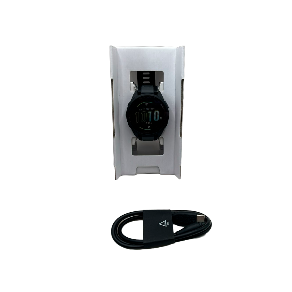 Outlet Relógio Garmin Forerunner 165 Preto e Ardósia