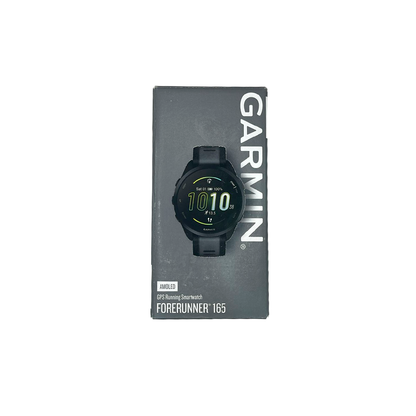 Outlet Relógio Garmin Forerunner 165 Preto e Ardósia
