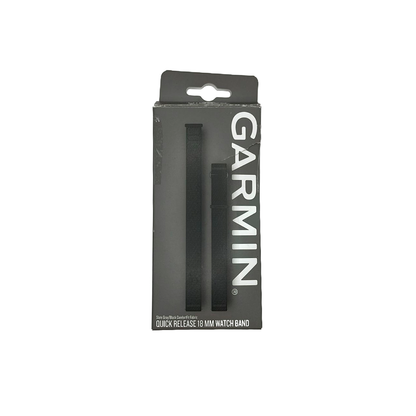 Outlet Pulseira Garmin Quick Release 18 mm Preto ComfortFit