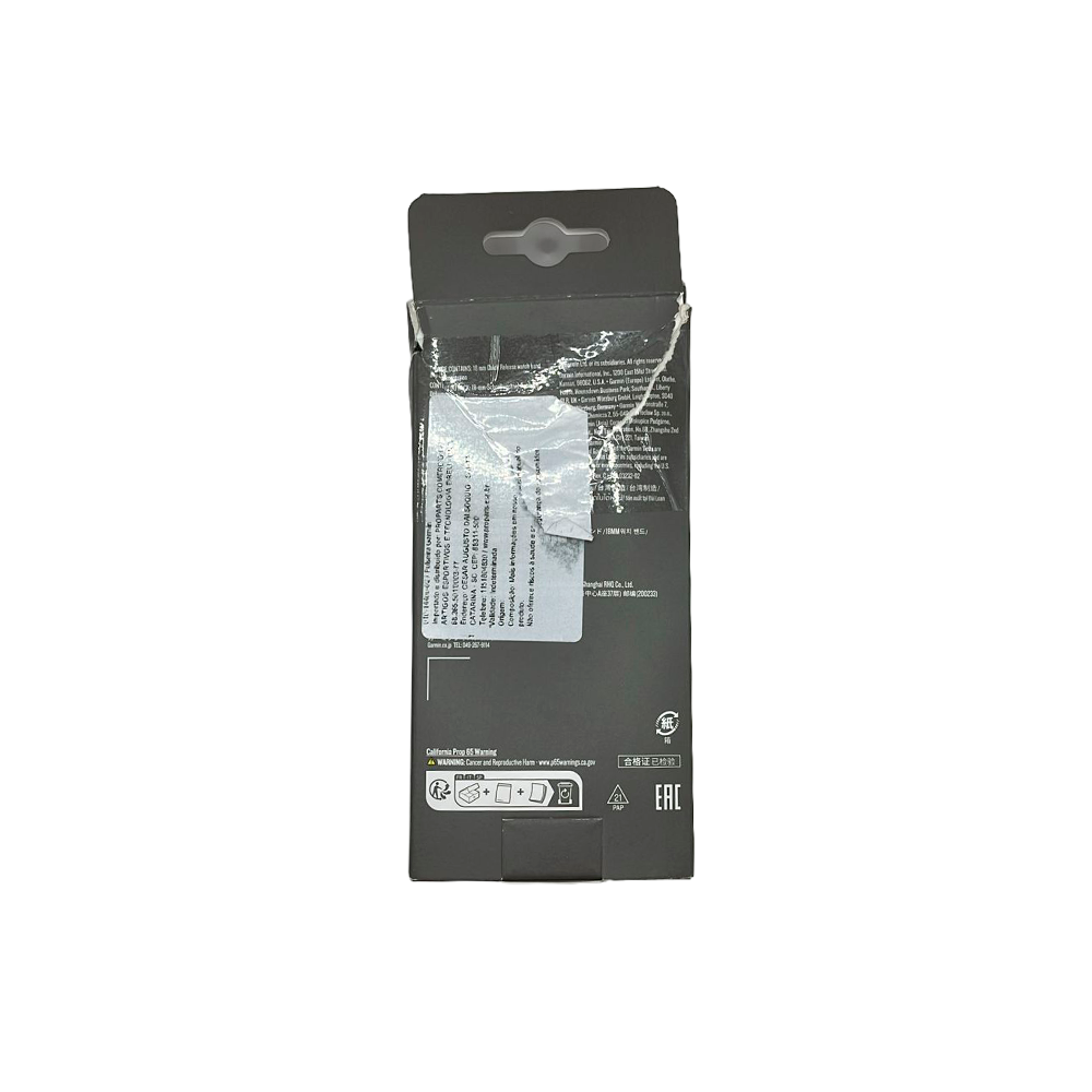 Outlet Pulseira Garmin Quick Release 18 mm Preto ComfortFit