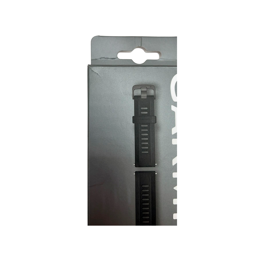 Outlet Pulseira Garmin Forerunner 955 Preta e Cinza Silicone