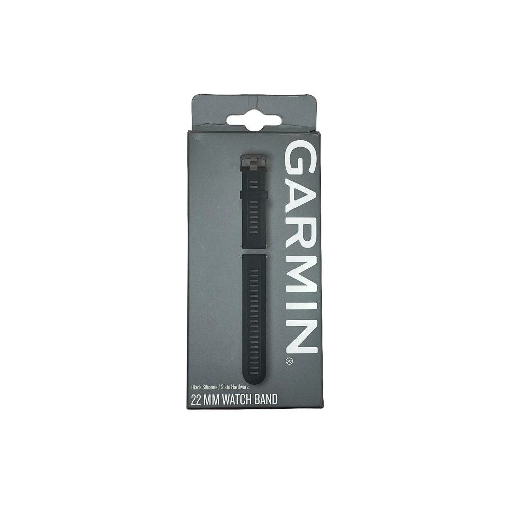 Outlet Pulseira Garmin Forerunner 955 Preta e Cinza Silicone