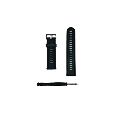 Outlet Pulseira Garmin Forerunner 955 Preta e Cinza Silicone