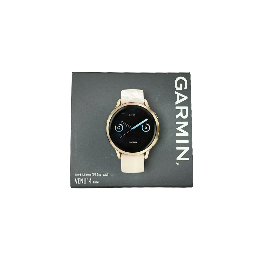 Outlet Relógio Garmin Venu 4 Ouro Lunar e Marfim - 41mm