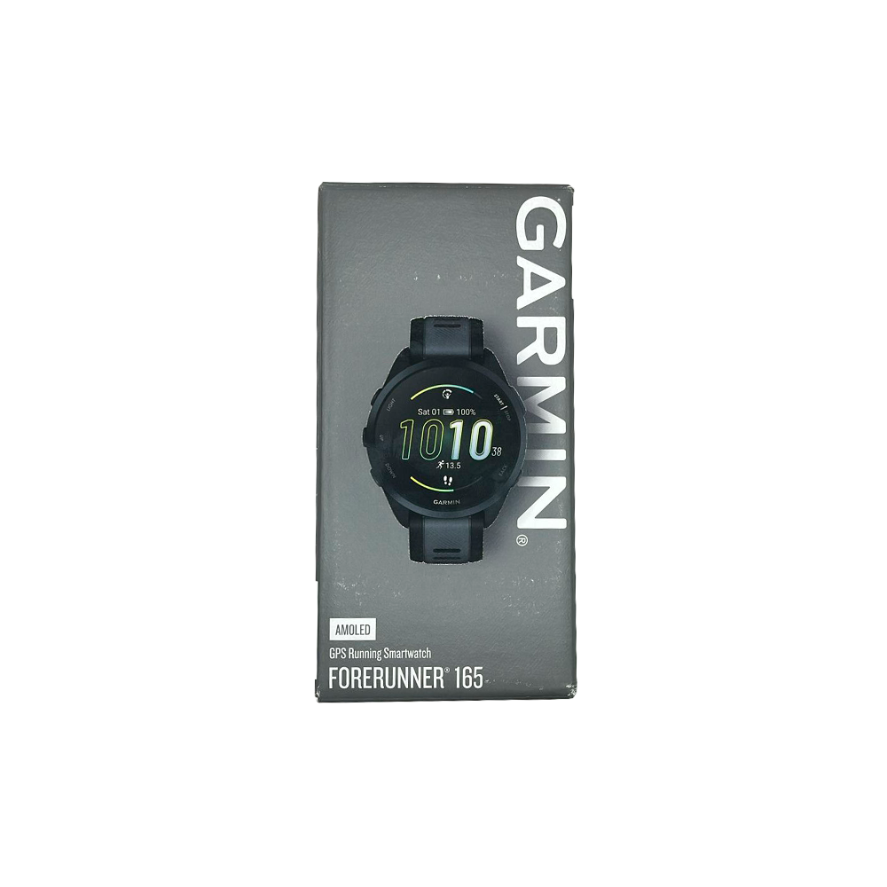 Outlet Relógio Garmin Forerunner 165 Preto e Ardósia