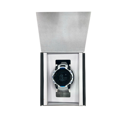 Outlet Relógio Garmin Instinct ® 3 Supernova 45 mm Solar - Branco e Azul