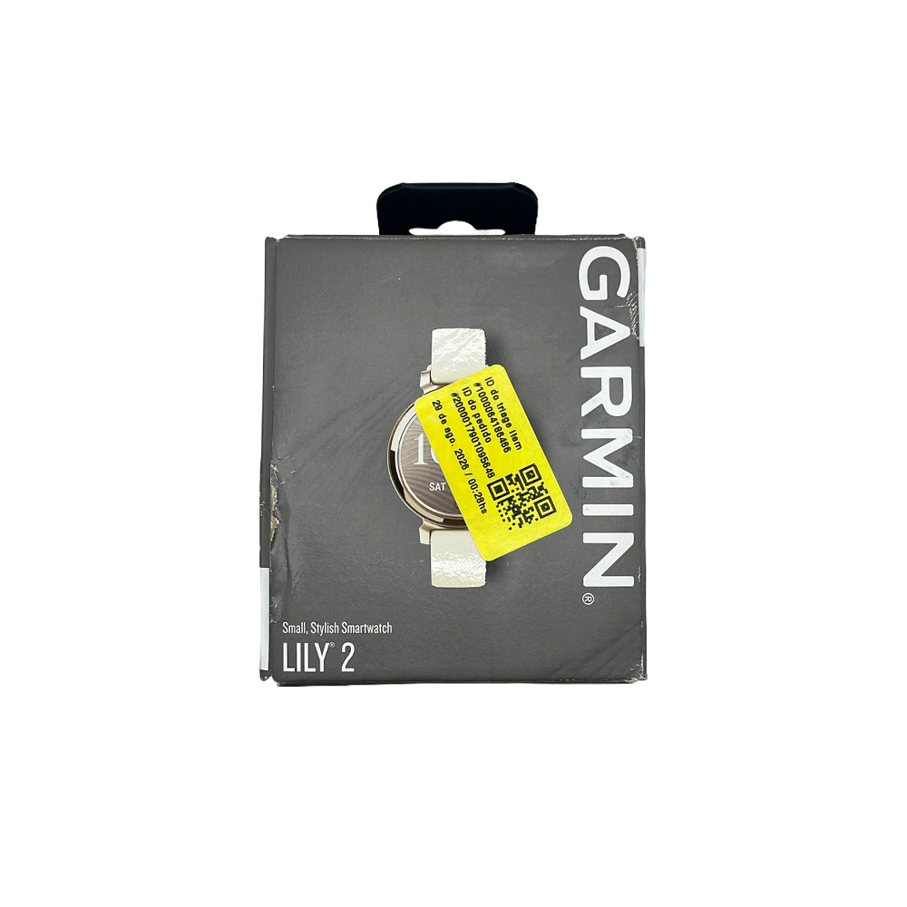 Outlet Relógio Garmin Lily ® 2 Sport Dourado e Branco