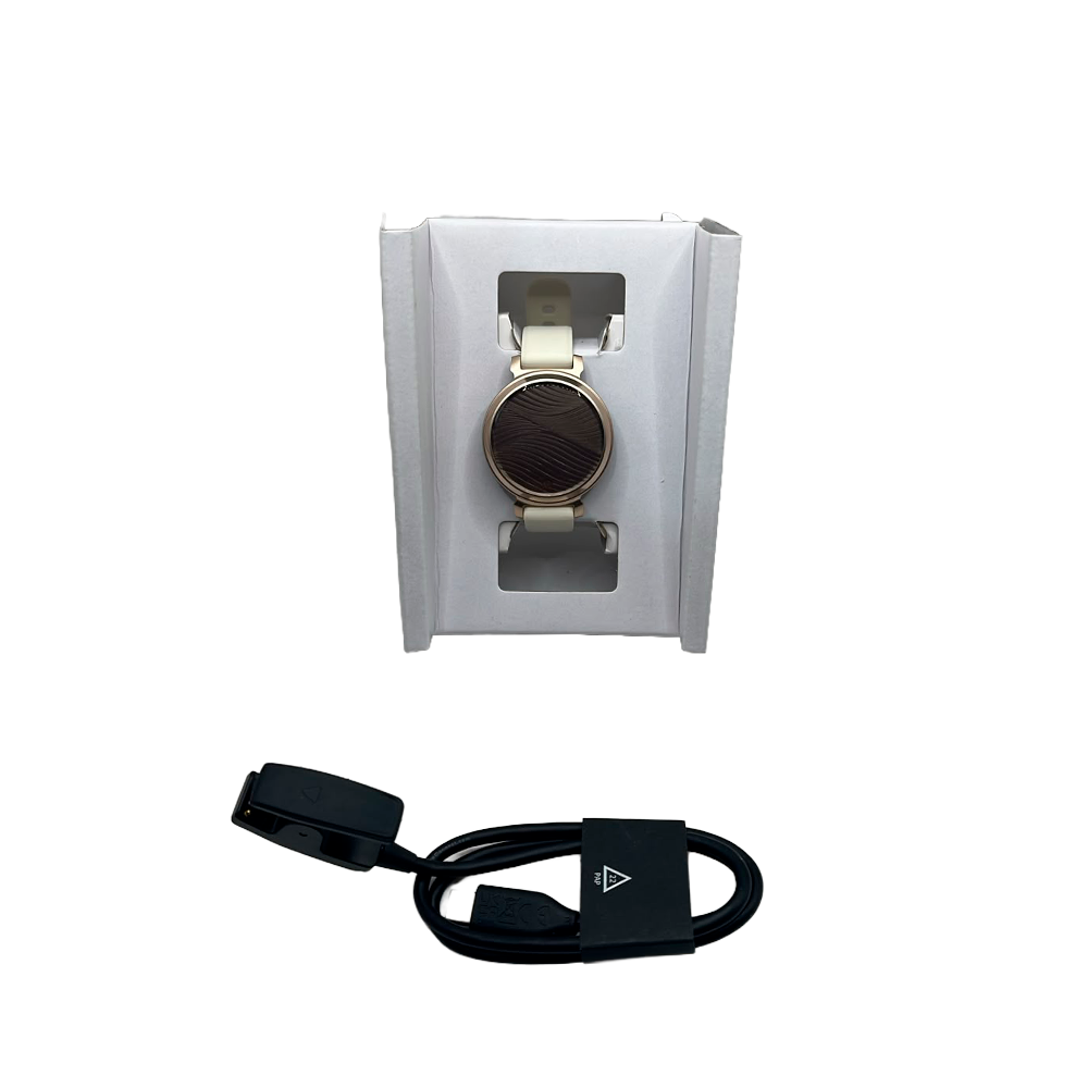Outlet Relógio Garmin Lily ® 2 Sport Dourado e Branco