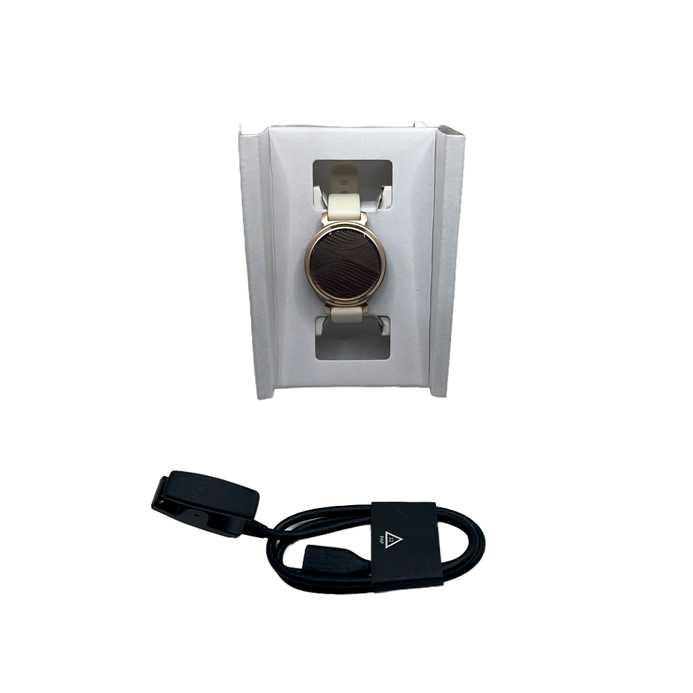 Outlet Relógio Garmin Lily ® 2 Sport Dourado e Branco