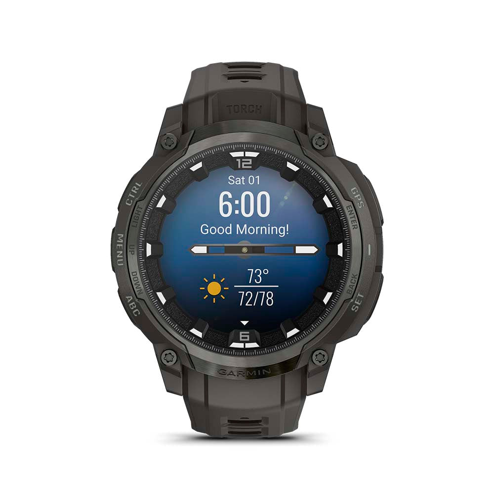 Relógio Garmin Instinct ® Crossover AMOLED Carvão